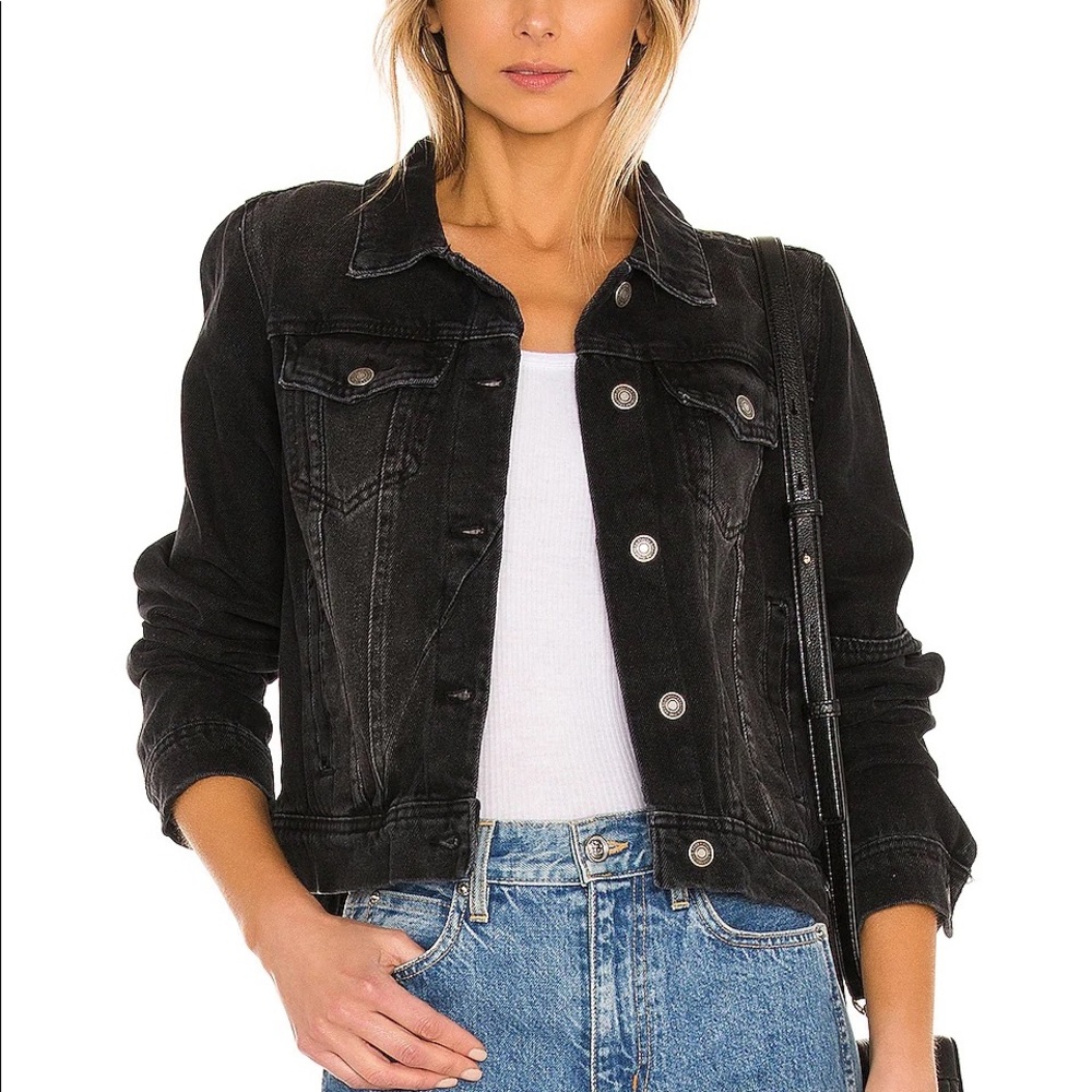 Free People Rumors Denim Jacket